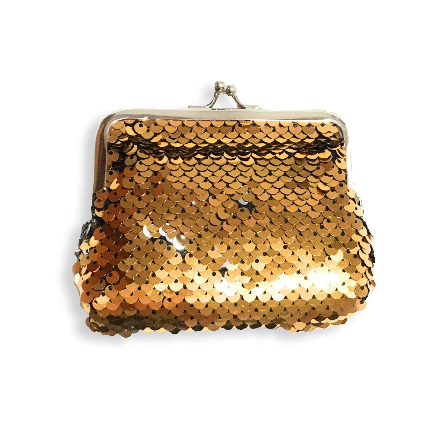 Ladies Girls Reversible Sequin Gold Coin Wallet Pouch Money Purse Card Holder Gift UK