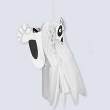 Load image into Gallery viewer, Medium Halloween Paper 3D Hanging Decorations Scary Cut White Ghost