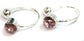 Crystal Stud U CLIP On Clipon Earrings Upper for Ears Nose Lip Cartilage
