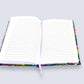 A5 Reversible Sequin Rainbow Notebook Glittery Notepad Writing Journal Diary Book Gift