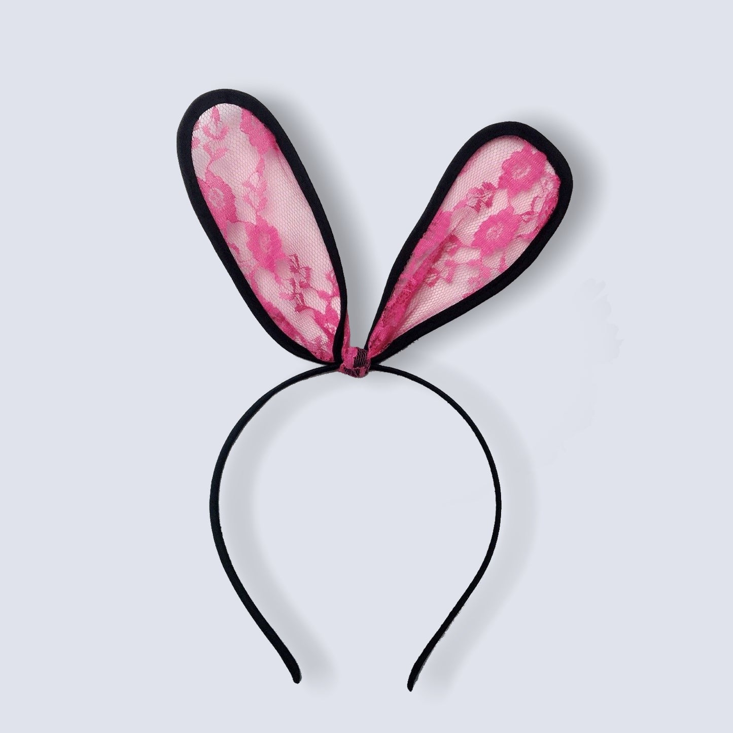 Lace Bunny Ears Floral Lace Fancy Dress Hen Halloween Cosplay Easter Headband