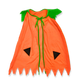 Kids Pumpkin Cape Halloween Costume Witch Girls Orange Fancy Dress Cloak Witch