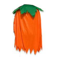 Load image into Gallery viewer, Kids Pumpkin Cape Halloween Costume Witch Girls Orange Fancy Dress Cloak Witch
